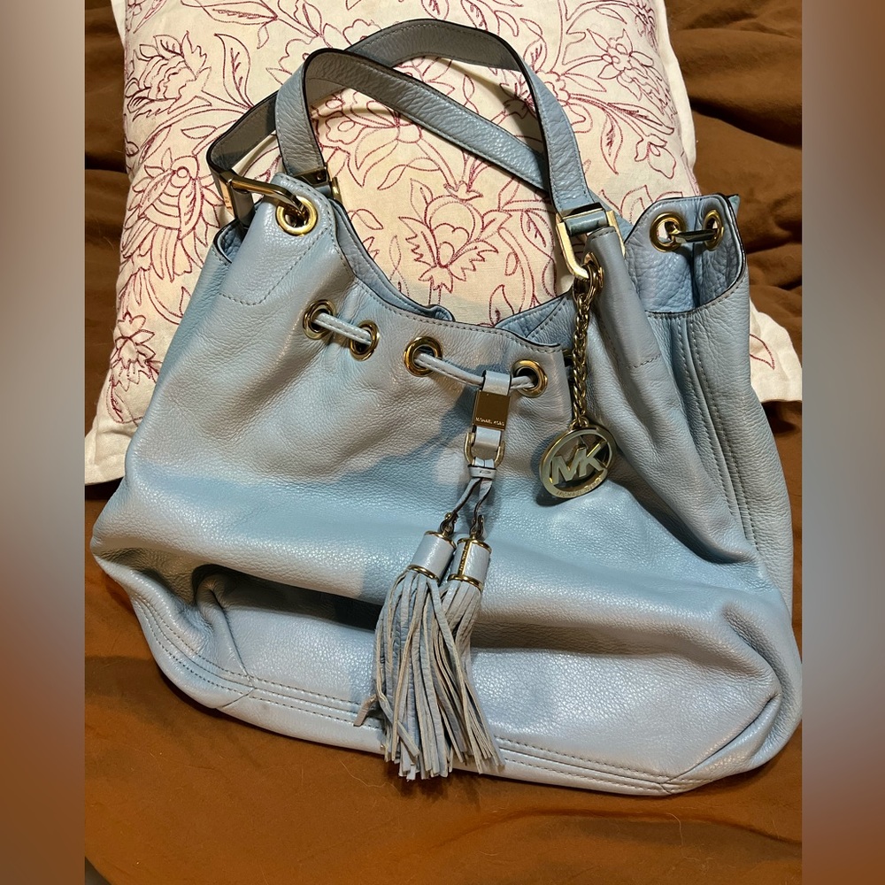 Michael Kors Blue Shoulder Bag
